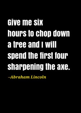 Abraham Lincoln quote