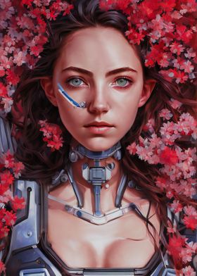 Floral cyborg