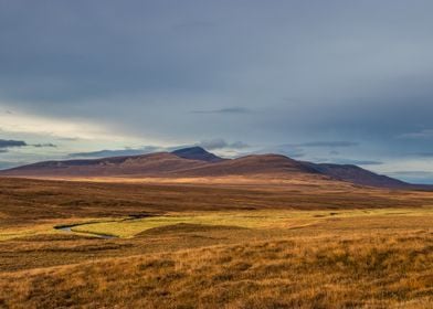 Munro in evening light