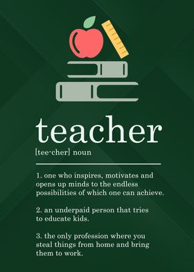 Funny Teacher Definition