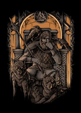 Odin Valhalla Pagan Norse