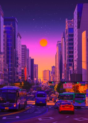 Seoul Sundown