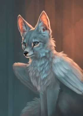Silver Angel Fox