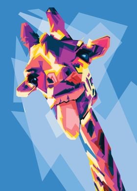 GIRAFFE IN WPAP