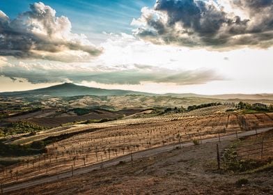 Val dOrcia Panoramic View