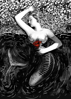Gothic Dead Mermaid