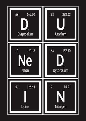 Dunedin Periodic Table