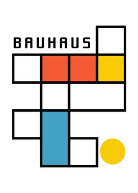 Bauhaus Art Poster