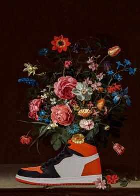Floral Sneaker I