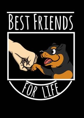 Rottweiler Best Friends 