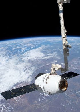 SpaceX Dragon Docking