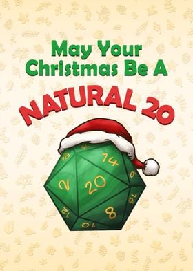 Christmas Natural 20