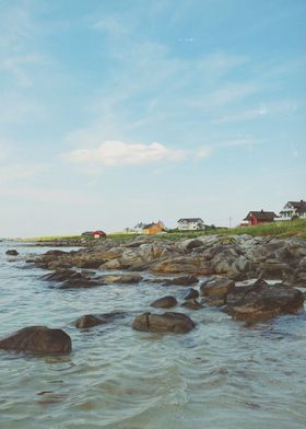 Norwegian beach