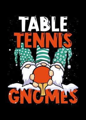 Table tennis gnomes