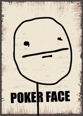 poker face meme