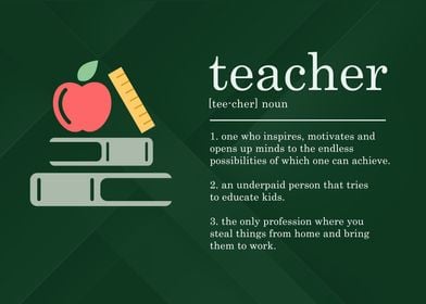 Funny Teacher Definition