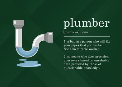 Funny Plumber Definition