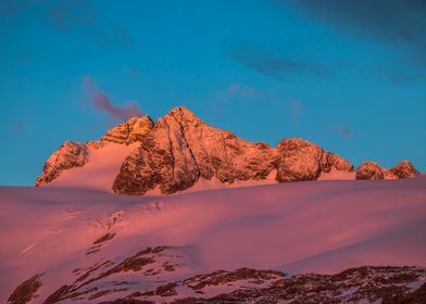 Dachstein in early morning