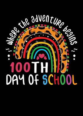 Leopard Rainbow 100th Day