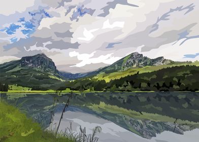 mountain lake