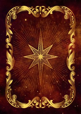 North Star tarot card