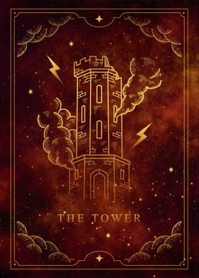 major arcana Tower card