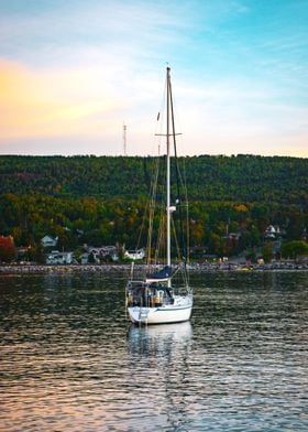 Lake Superior Sailboat