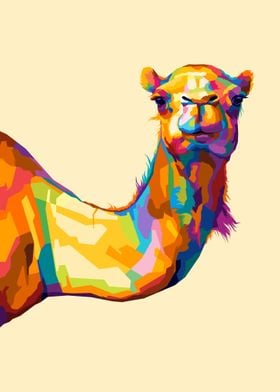 Animals Camel Pop art