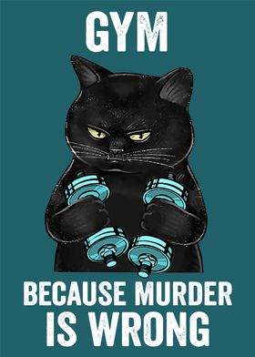Gym Black Cat Murder Wrong