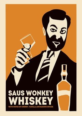 Funny Whiskey Poster