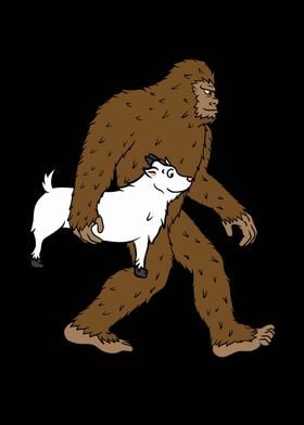 Goat Bigfoot Sasquatch 