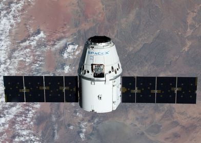 Dragon above Namibia