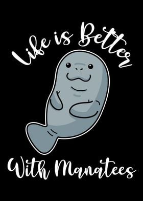 Manatee Gift Men Women