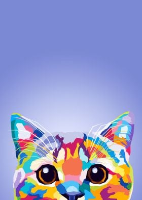 Animals Cat Pop art