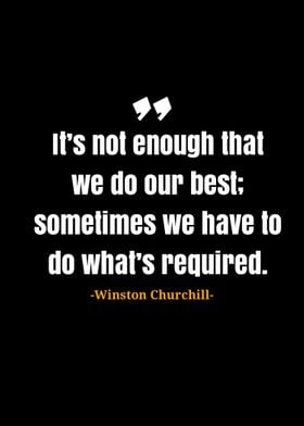 Winston Churchill quote 