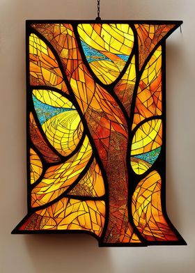 Stained Glass Y