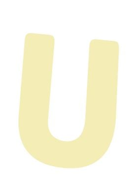 Letter U