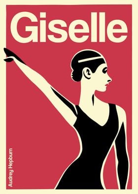 Vintage Ballet Poster