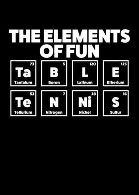 Chemistry table tennis