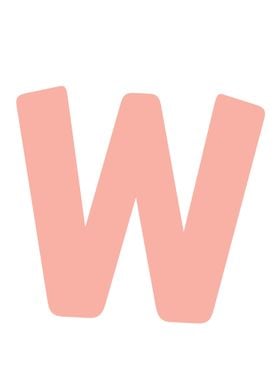 Letter W