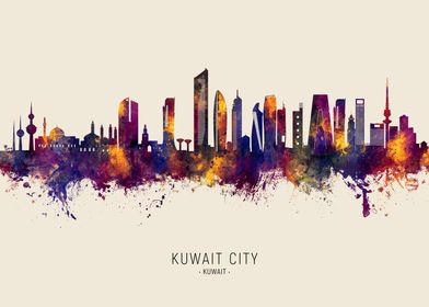 Kuwait City Skyline Kuwait