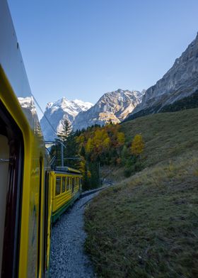 Swiss trainride