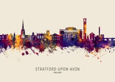 Stratford on Avon Skyline