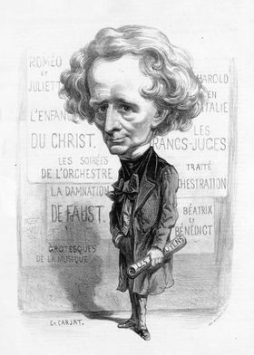 Berlioz caricature