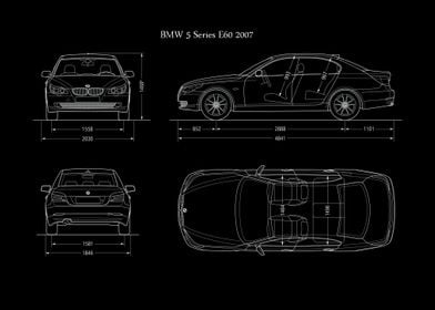 BMW 5 Series E60 2007