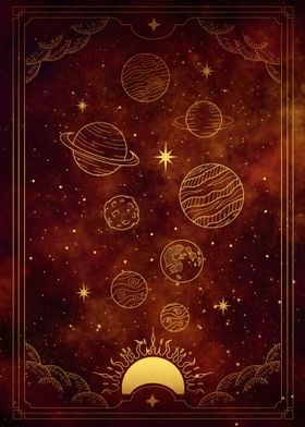 Magical solar system