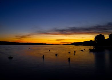 Sunset over the Ocean