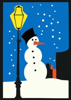 Lonely Snowman 01