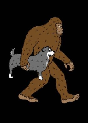 Schnauzer Bigfoot