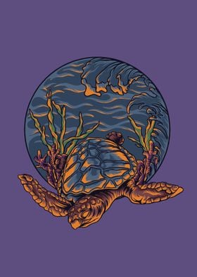 Sea turtle